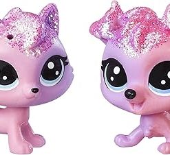 Littlest Pet Shop Collie Dazzlepink & Viola Twinkledust