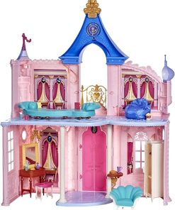 Disney Princess Fashion Doll Castle, Dollhouse 3.5 feet Tall with 16 Accessories and 6 Pieces of Furniture (Amazon Exclusive)