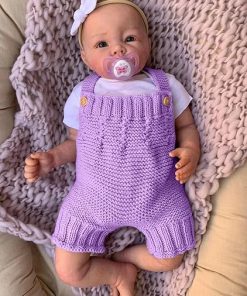 Zero Pam Realistic Reborn Baby Dolls Girl-20 Inch Lifelike Newborn Baby Dolls That Look Real Life Cloth Body Reborn Toddler Babies with Accessories 2