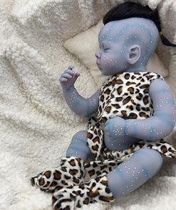 Anano Reborn Avatar Baby Dolls Silicone Full Body 20 Inch Anatomically Correct Boy Avatar Baby Dolls Realistic Newborn Baby Doll Real Life Like Looking Infant Toys 2