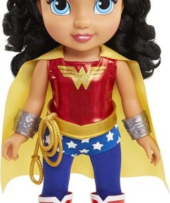 DC Toddler Dolls – 15″ Wonder Woman Toddler Doll, Includes: 8 Pieces