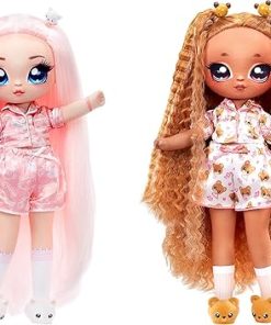 MGA Entertainment Teens Slumber Party Soft Fabric Fashion Doll Playset Lara Vonn 11″, Brunette Hair, Teddy Bear Inspired Pajamas & Accessories, Gift for Kids, Toy for Girls & Boys Ages 5 6 7 8+ Years 2