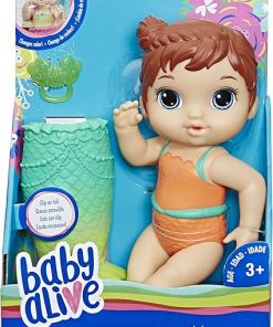 Baby Alive Lil Splashes Brunette Mermaid Doll 2