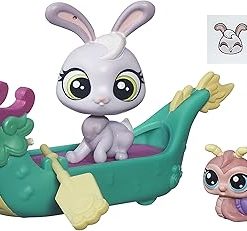 Littlest Pet Shop City Rides Bunny and Snail Boat