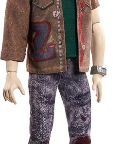Mattel Disney Zombies 2 Toys, Zed Necrodopolis Zombie Fashion Doll Wearing Grunge Outfit & Accessories, 11 Bendable “Joints”