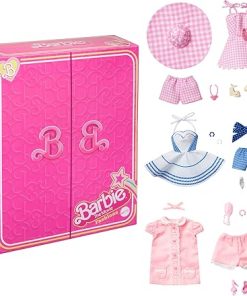 Barbie: The Movie Fashion Pack with Three Iconic Film Outfits and Accessories (HPK01)