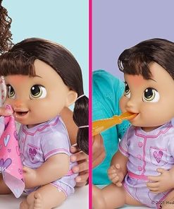Baby Alive Lulu Achoo Doll, 12-Inch Interactive Doctor Play Toy with Lights, Sounds, Movements and Tools, Kids 3 and Up, Brown Hair 2