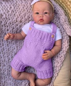 Zero Pam Realistic Reborn Baby Dolls Girl-20 Inch Lifelike Newborn Baby Dolls That Look Real Life Cloth Body Reborn Toddler Babies with Accessories