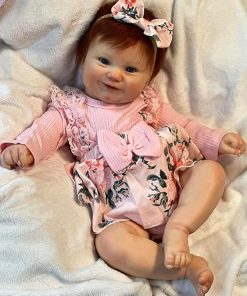 Reborn Baby Dolls – 20 Inch Cute Soft Vinyl Realistic Newborn Baby Doll Real Life with Complete Accessories Perfect for Cuddling, Playtime, and Gifts Giving 2