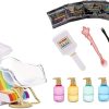 Rainbow High Salon Playset with Rainbow of DIY Washable Hair Color Foam for Kids and Dolls – Doll Not Included