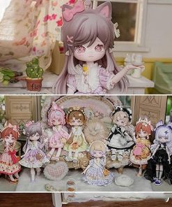1/12 BJD Dolls Blind Box,Kawaii BJD Dolls MITIAN Series-Magical Forest 1/12 Ball Jointed Doll Collectable Action Figure Posable Dress Up Doll for Girls Birthday Party Gift Toys 2