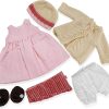 Steffi Love Newborn Baby Room, Pregnant Doll with Baby in The Children’s Room, with Baby Bed, Changing Table, Bath and Accessories, 29 cm Toy Doll, from 3 Years 4