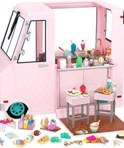 Our Generation Ice Cream Truck for 18 Inch Dolls, Pink 2
