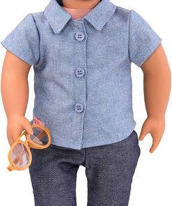 Our Generation- Franco 18 inch Non-posable Boy Regular Fashion Doll- for Ages 3 Years and Up