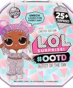 LOL Surprise OOTD Dolls Outfit Of The Day Winter Disco 25+ Surprises Gift Set For Girl Kids Fashion and Fun Outfit Shoes And Accessories | Great Christmas LOL Advent Calendar For Kids Ages 6+ 2