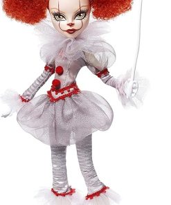 Monster High IT Pennywise Collector Doll (12-inch) Collectible Doll Wearing Clown Costume, with Premium Details and Doll Stand, Gift for Collectors