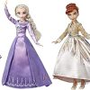 Frozen Disney Elsa, Anna, & Olaf Deluxe Fashion Doll Collection Pack Set with Premium Dresses, Shoes and Accessories