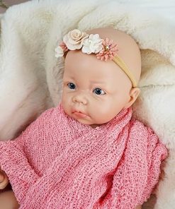 17″ Reborn Baby Dolls, Full Silicone Baby Dolls, Realistic Soft Silicone Newborn Baby Doll, Real Full Body Silicone Reborn Baby Dolls, Not Vinyl Dolls – 89 2