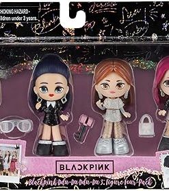 Blackpink Ddu-Du Ddu-Du, Featuring 3-inch Lisa, Jisoo, Rosé, and Jennie K-pop Dolls, 20 Interchangeable Accessories, Including Exclusive Accessories 2