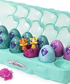 Hatchimals CollEGGtibles, Jewelry Box Royal Dozen 12-Pack Egg Carton with 2 Exclusive (Styles May Vary)