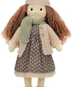 Handmade Waldorf Doll Clothes 12 inch Clothing Set with Pretty Box Girl Christmas Birthday Present-Lenka’s Clothes Accessories 2