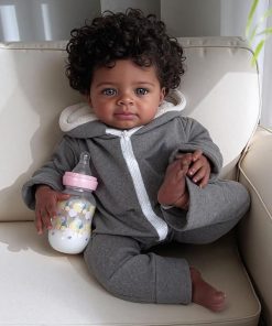 Realistic Reborn Baby Doll – 20 Inch Lifelike Weighted Newborn Baby Girl/Boy with Soft Cloth Body & Vinyl Limbs, Includes Outfit & Accessories, Gift for Kids 3+, Collectors & Therapy 2