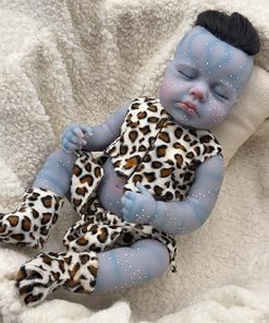 Anano Reborn Avatar Baby Dolls Silicone Full Body 20 Inch Anatomically Correct Boy Avatar Baby Dolls Realistic Newborn Baby Doll Real Life Like Looking Infant Toys