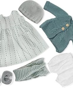12 inch Clothing Set Handmade Waldorf Doll Clothes with Beautiful Box for Girl Birthday Present-Celeste’s Clothes Accessories