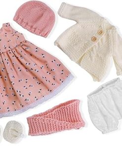 Handmade Waldorf Doll Clothes 12 inch Clothing Set with Pretty Box Girl Christmas Birthday Present-Julka’s Clothes Accessories