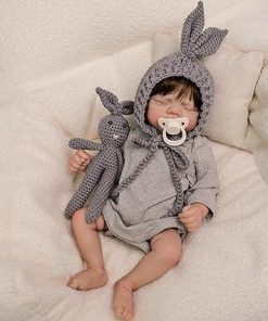 Anano 18 Inch Full Silicone Body Reborn Baby Doll – Ultra Realistic Toddler Reborn Doll for Girls, Anatomically Correct Lifelike Baby Doll with Accessories, for Kids & Collectors 2