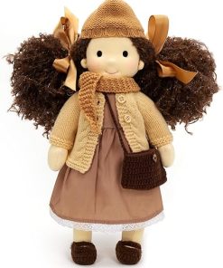 Handmade Waldorf Doll Clothes 12 inch Clothing Set with Pretty Box Girl Christmas Birthday Gift-Dotty’s Clothes Accessories 2