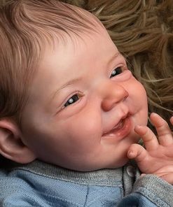 Zero Pam Reborn Baby Dolls Silicone Full Body-20 in Anatomically Correct Boy, Realistic Baby Doll, Full Silicone Reborn Dolls, 3D Skin Posable Real Life Babys Doll with Accessories 2