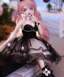 Hand-Painted BJD Doll, 1/3 Anime Doll with 31 Movable Joints, for Girls, Desk and Wall Decor, 22.8 Inches Tall BJD Doll (Ordinary Packaging) 2