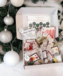 Elf kit 24 days of Christmas – New Christmas elf kit, accessories, elf props and pranks, children’s countdown calendar – best christmas gift activity 2