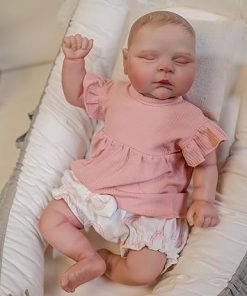 -20 Inch Reborn Baby Dolls Lifelike Newborn Baby Dolls Real Life Cute Face with Outfit & Accessories Playmates for Age 3+ 2
