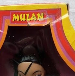 Disney MULAN doll in red fashion by Mattel 1997 2