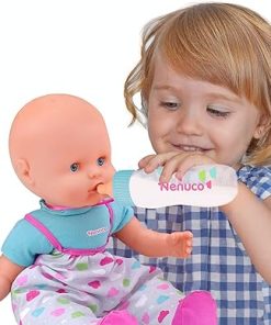 Nenuco Soft Baby Doll with Magic Bottle, Colorful Outfits, 14″ Doll 2