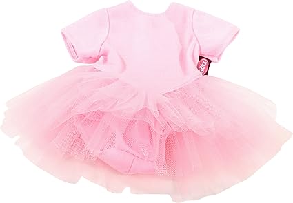 Gotz Ballet Outfit for 13″ Baby Dolls – Simple Leotard with Built in Tutu