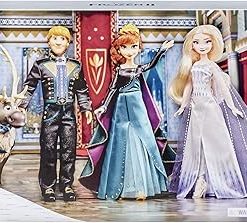 Disney Frozen 2 Frozen Finale Set, Anna, Elsa, Kristoff, Olaf, Sven Dolls with Fashion Doll Clothes and Accessories, Toy for Kids 3 and Up (Amazon Exclusive) 2