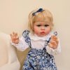 Silicone Reborn Baby Doll, 7 Inch Full Body Silicone Reborn Baby Girl, Lifelike Silicone Baby, Includes Feeding Accessories and Gift Box 3