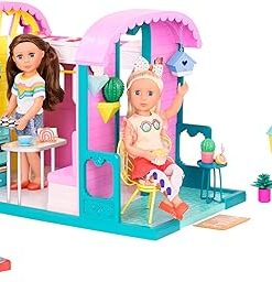 Glitter Girls – GG Doll House Playset with Furniture and Home Accessories – Kitchen, Oven, and Patio – 14-inch Doll Clothes and Accessories for Kids Ages 3 and Up 2