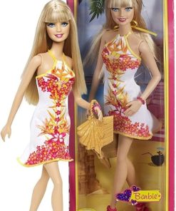 Barbie Fashionista Doll, White Floral Dress