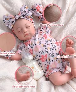 BABESIDE Reborn Baby Dolls Connie – 20 inch Soft Vinyl Realistic-Adorable Baby Doll Real Life Baby Dolls with Complete Accessories Perfect for Cuddling, Playtime, and Gift Giving 2