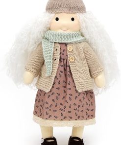 Handmade Waldorf Doll Clothes 12 inch Clothing Set with Pretty Box Girl Christmas Birthday Present-Kaida’s Clothes Accessories 2