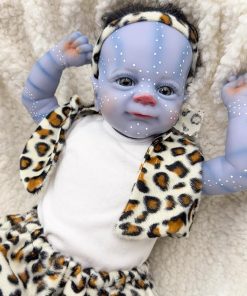 Anano Realistic Avatar Baby Reborn Dolls 18 Inch Real Life Like Looking Baby Dolls That Look Real Newborn Baby Avatar Bebe Reborn Baby Dolls Boy Girl with Real Veins & Clothes
