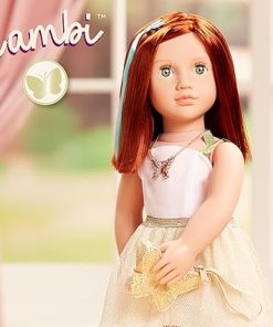 Our Generation – 46 cm Butterfly Fashion Starter Doll – Combi – Red Hair & Green Eyes – 3 Outfits & Styling Accessories in Gift Box – Pretend Play – Toys for Kids Ages 3+ 2