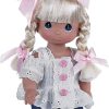 The Doll Maker Precious Moments Dolls, Linda Rick, Cute as a Button, 12 inch Doll