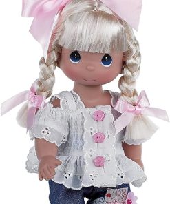 The Doll Maker Precious Moments Dolls, Linda Rick, Cute as a Button, 12 inch Doll
