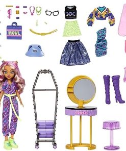 Monster High Doll & Playset, Clawdeen Wolf Boo-tique Studio with Fashion Accessories, 20+ Pieces for Mix-&-Match Outfits 2