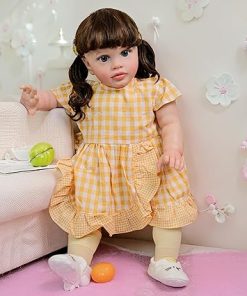 Reborn Baby Doll Princess Girl 26 Inch Silicone Vinyl Girls Toddler Baby Dolls Real Looking Reborn Toy Accessories for Kids & Collection 2